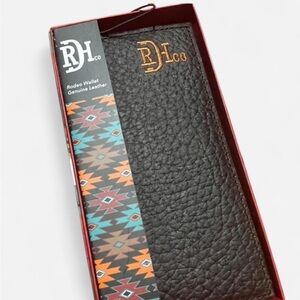 Red Dirt Dark Brown Leather Key & Card Holder